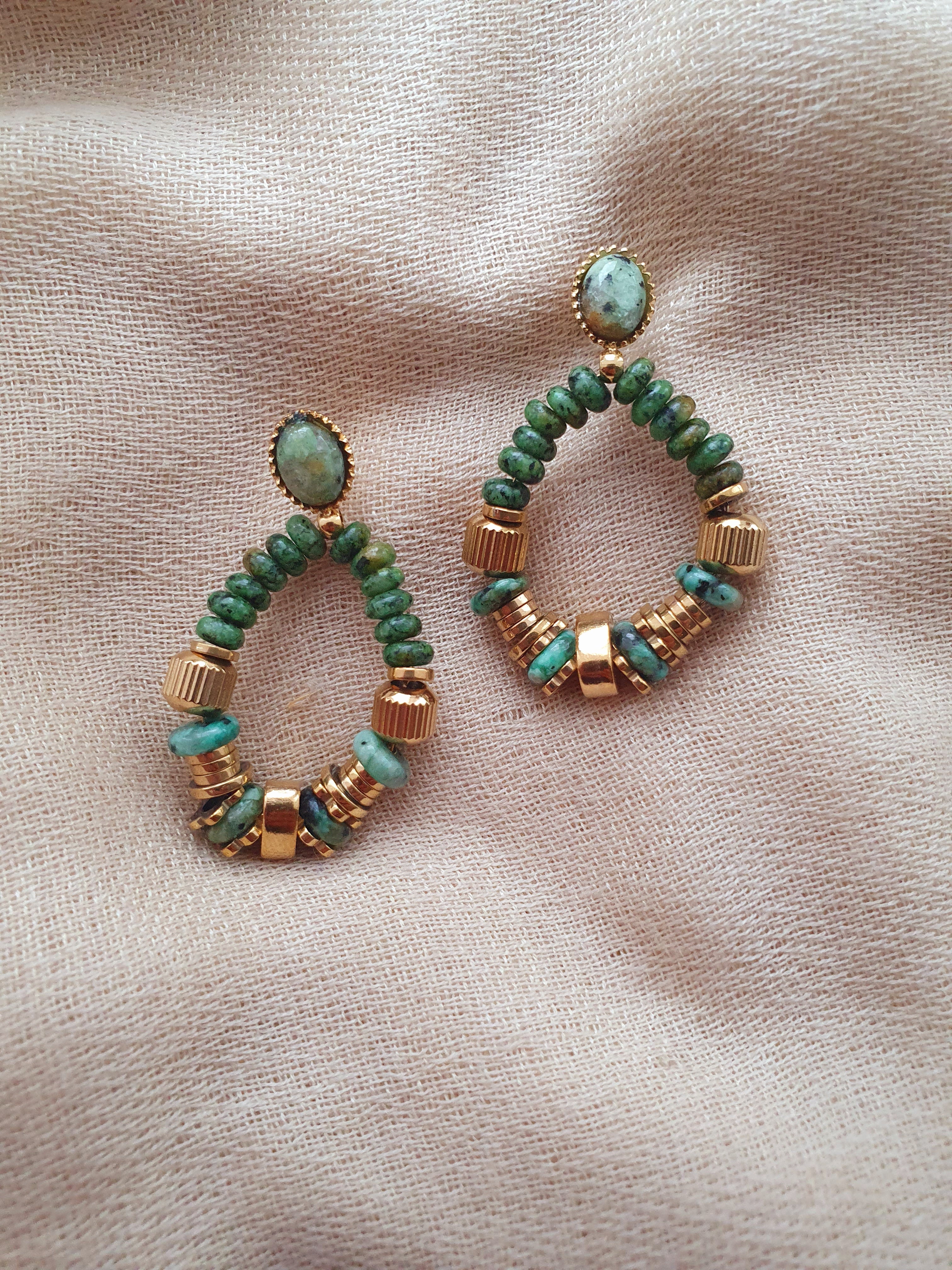 Boucles d'oreilles Agua