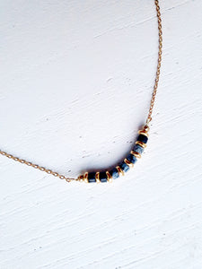 Collier Rani Obsidienne