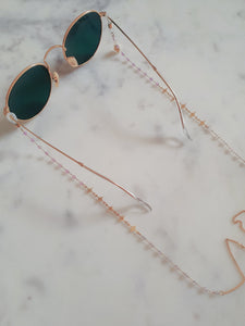 Chaine de Lunettes Pampa Bleue ou Rose