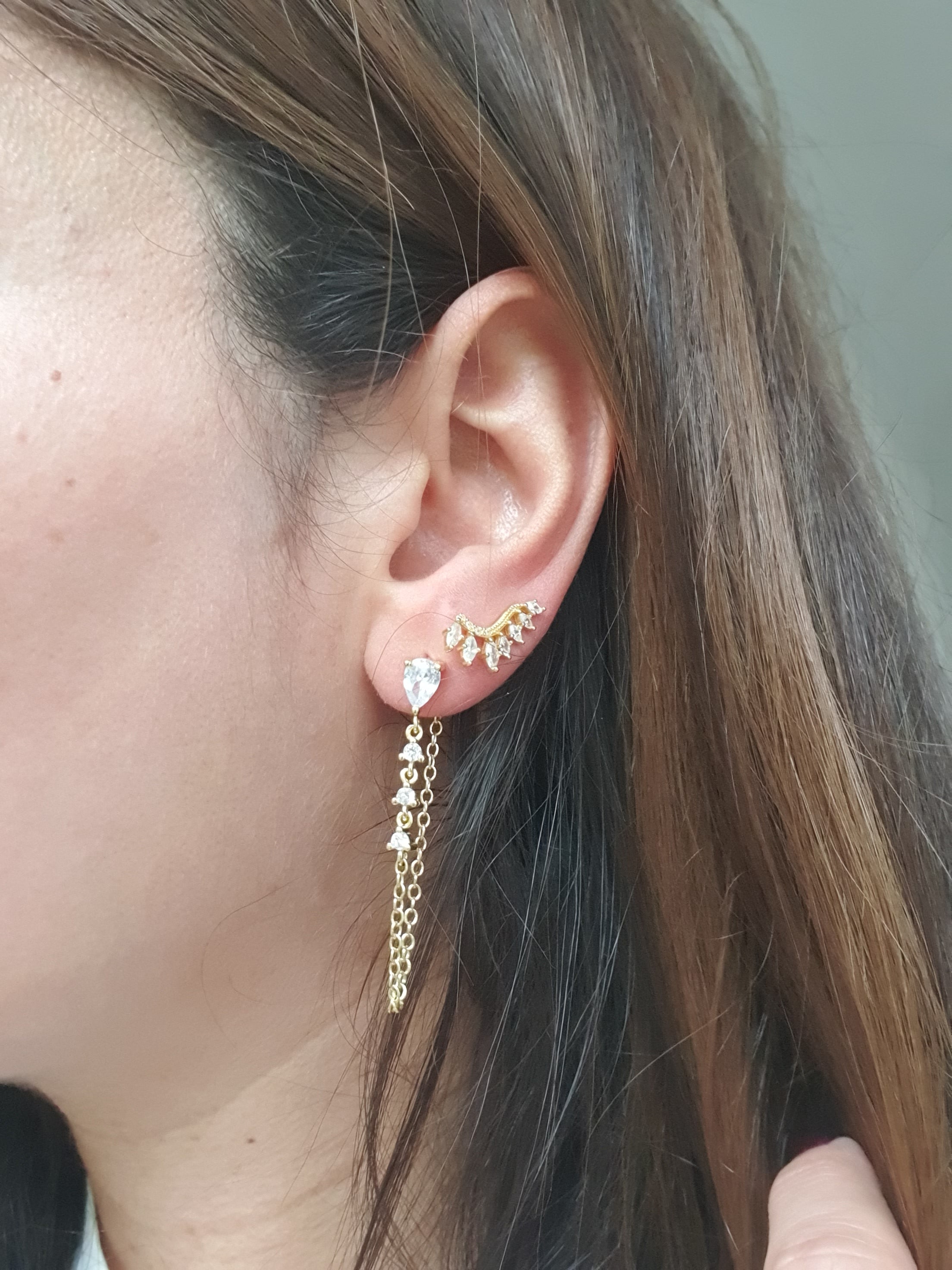 Boucles d'oreilles Shine ( à l'unité ou par paire)