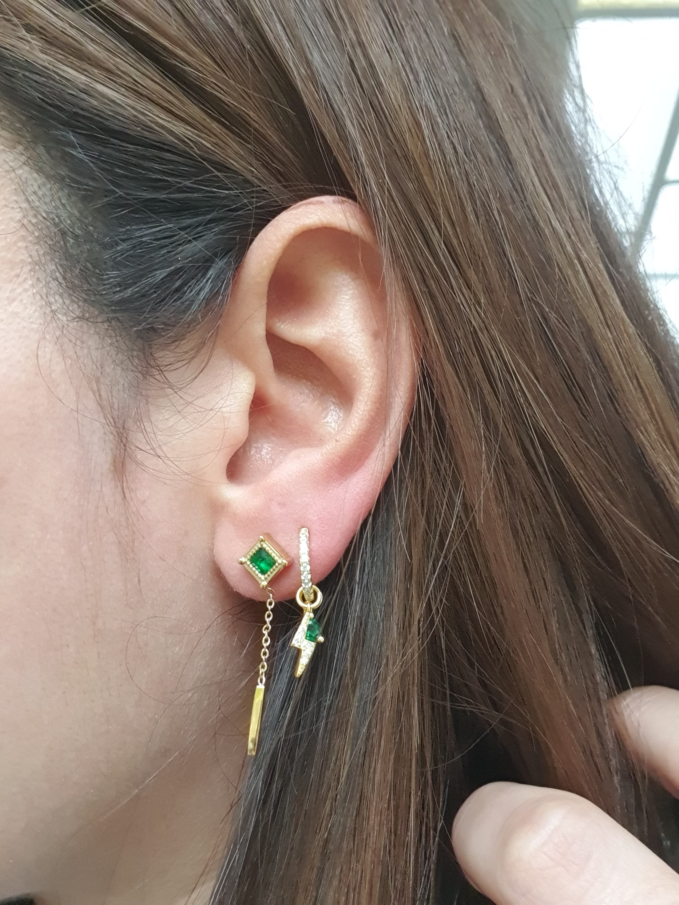 Boucles d'oreilles Flashy ( à l'unité ou par paire)